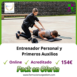 Entrenador Personal y Primeros Auxilios Pack