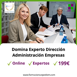 Experto en Dirección y Administración de Empresas