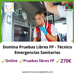 Pruebas Libres FP - Técnico en Emergencias Sanitarias