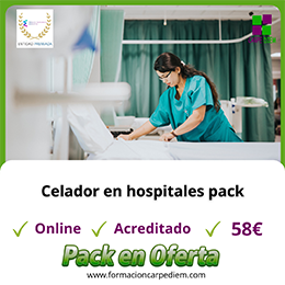 Celador en hospitales Pack