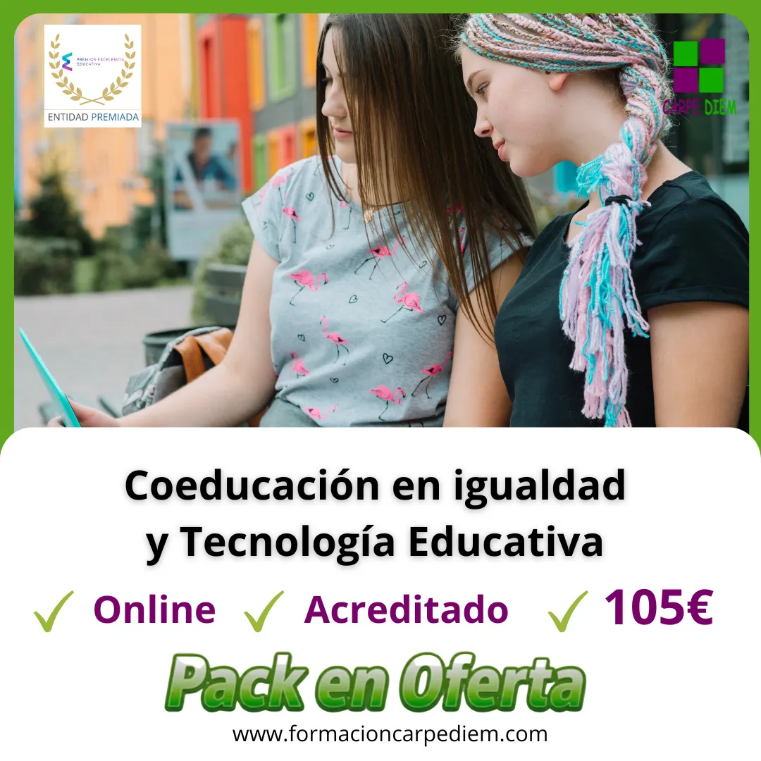 Coeducación en Igualdad y Tecnología Educativa Pack