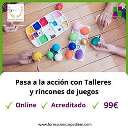Curso Talleres y rincones de juegos