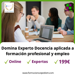 Experto en Docencia Aplicada a la Formación Profesional y al Empleo