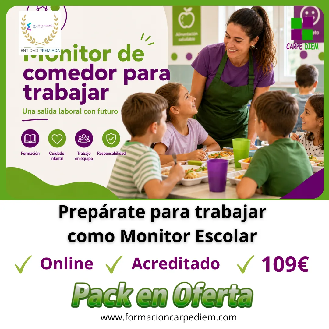 Monitor de comedor para trabajar Pack