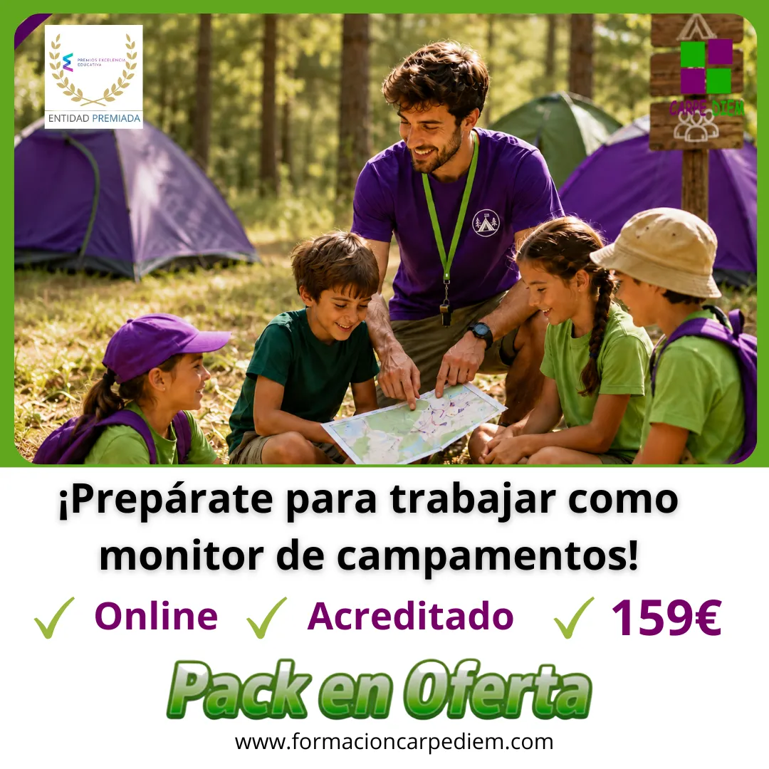 Monitor para trabajar en campamentos Pack