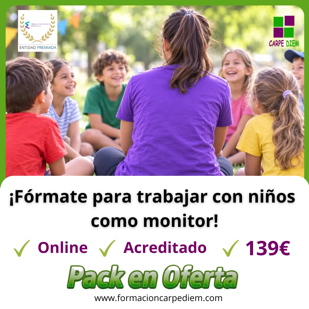 Monitor para trabajar con niños Pack