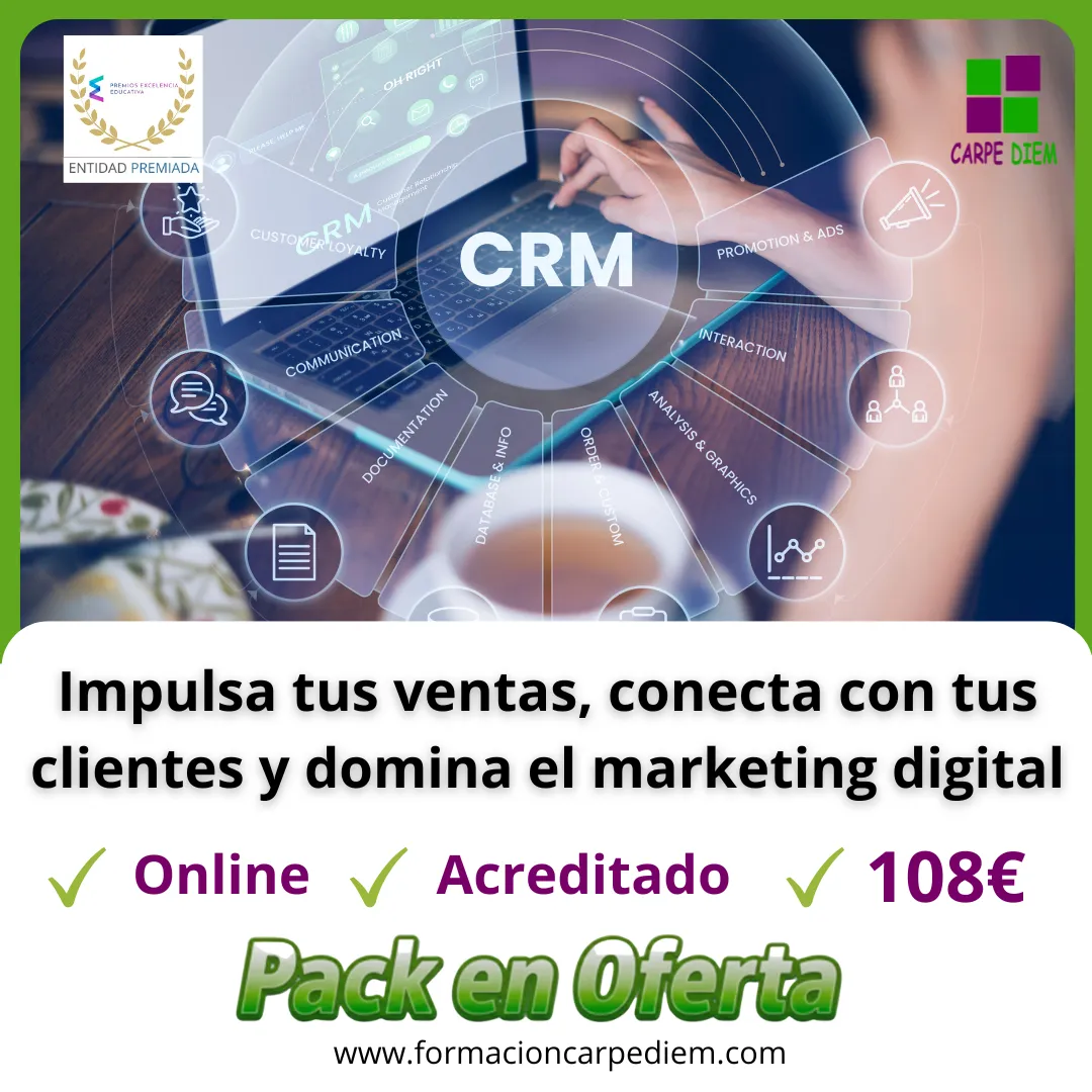 Marketing Digital, Ventas y CRM Pack