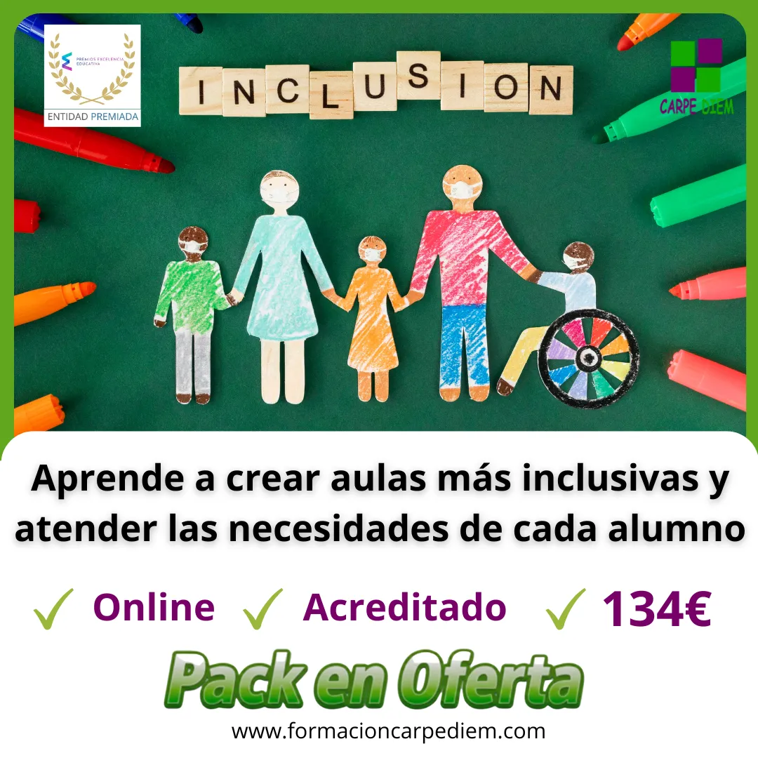 Educación Inclusiva: Atención a Alumnado con Necesidades Especiales Pack