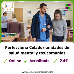 Curso Celador en unidades de salud mental y toxicomanías