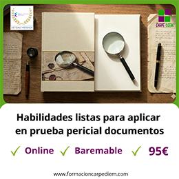 Curso La prueba pericial de documentos