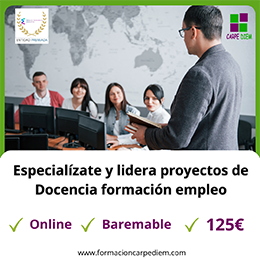 Curso Docencia de la formación para el empleo