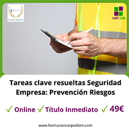 Curso Seguridad en la Empresa: Prevención de Riesgos Laborales. Nivel Básico 