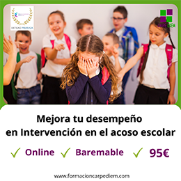 Curso Intervención en el acoso escolar