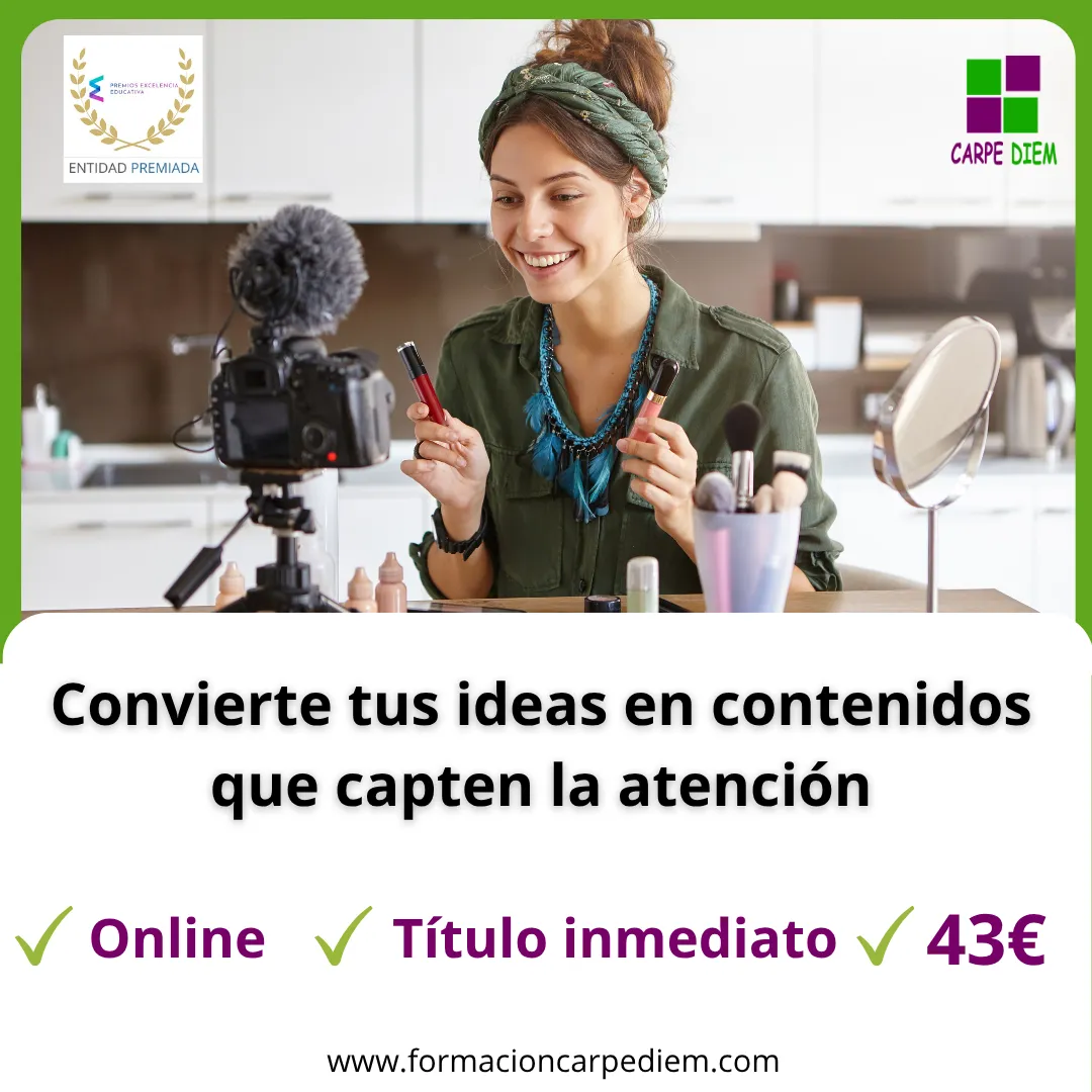 Curso Creador de contenidos