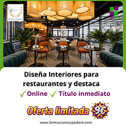 Curso Diseño de interiores para restaurantes