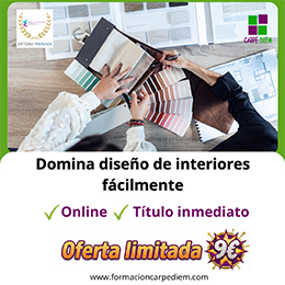 Curso Introducción al diseño de interiores