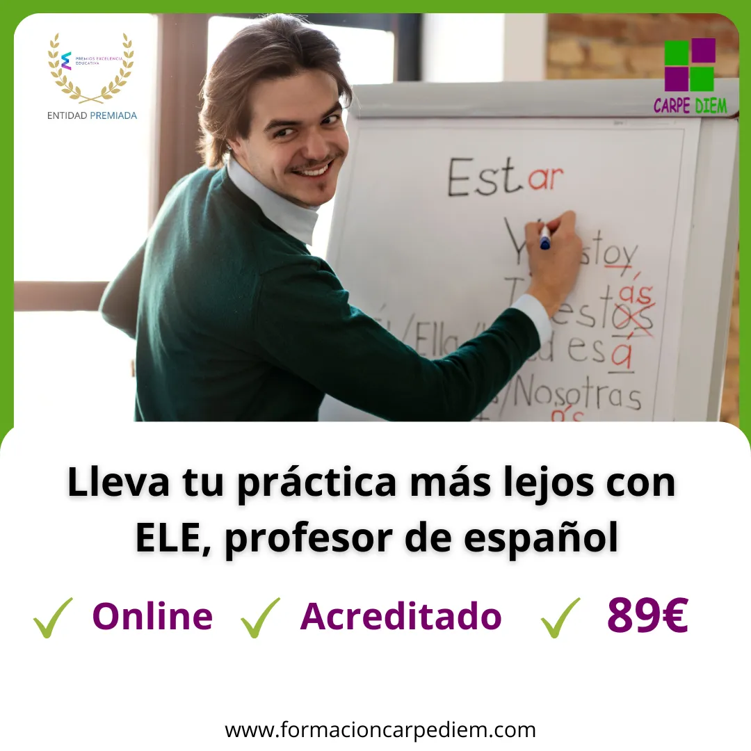 Curso ELE, profesor de español