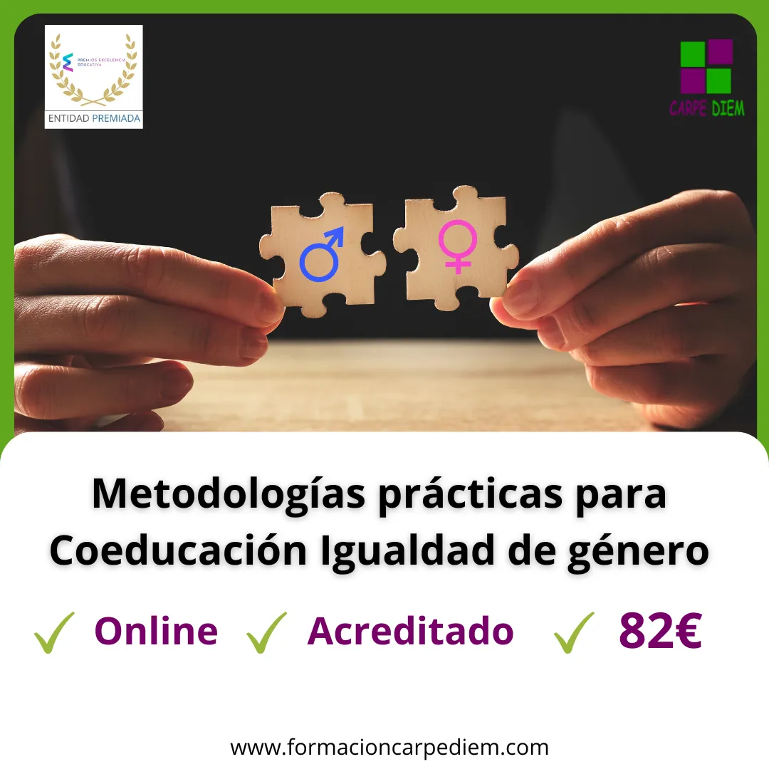 Curso Coeducación para la Igualdad de género