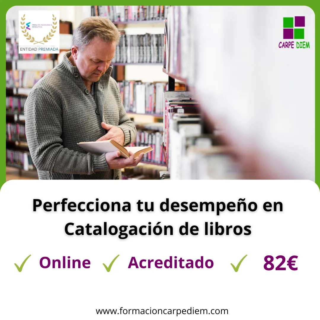 Curso Catalogación de libros