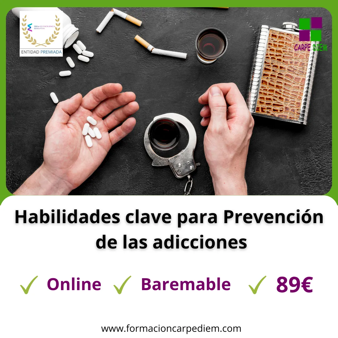 Curso Prevención de las adicciones