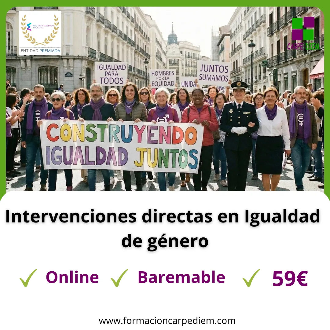 Curso Igualdad de género