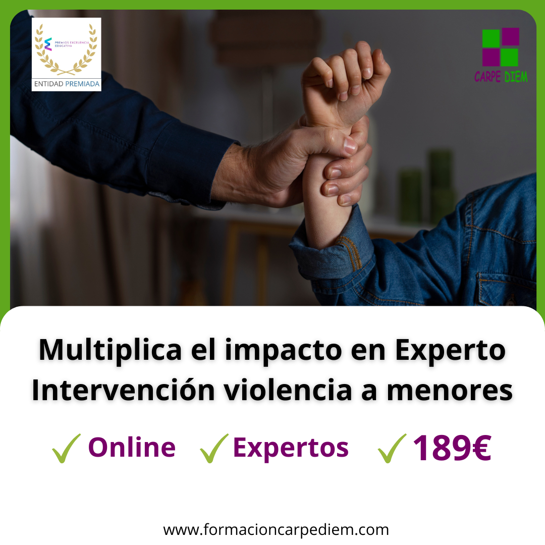 Experto en Intervención en la violencia a menores