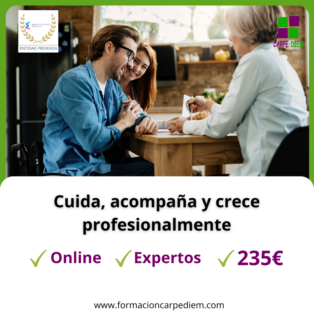 Experto en Apoyo y Atención Sociosanitaria a Personas Dependientes